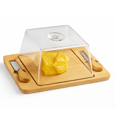 SET PORTA TORTA CON CUCHILLO Y TENEDOR MULTIUSOS