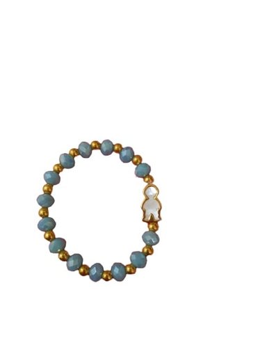 PULSERA ACERO HOMBRECITO Y BISUTERÍA