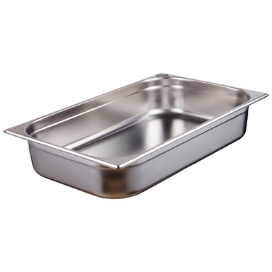 BANDEJA FRITECSA 811-4 FUENTE 1/1 ACERO INOX GASTRONORM EU 53 X 32.5 X 10 CM 6 UN