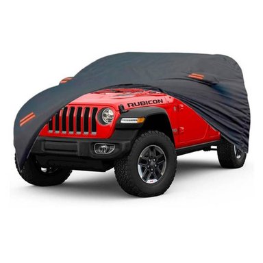 FUNDA FUNCOVER DE CAMIONETA JEEP RUBICON CON COBERTOR IMPERMEABLE