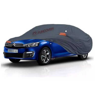 FUNDA FUNCOVER DE AUTO CITROEN C ELYSEE CON COBERTOR IMPERMEABLE