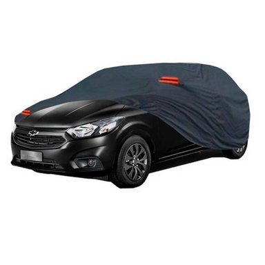 COBERTOR FUNCOVER JOY BLACK HATCHBACK AUTO CHEVROLET IMPERMEABLE