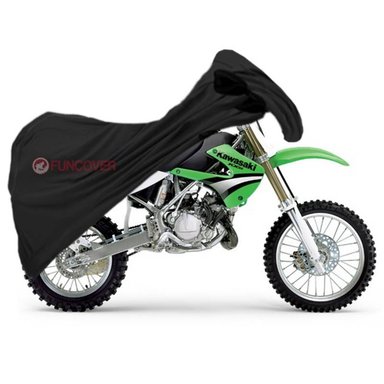 FUNDA PROTECTORA FUNCOVER COBERTOR IMPERMEABLE FILTRO UV PARA MOTO KAWASAKI KX 85