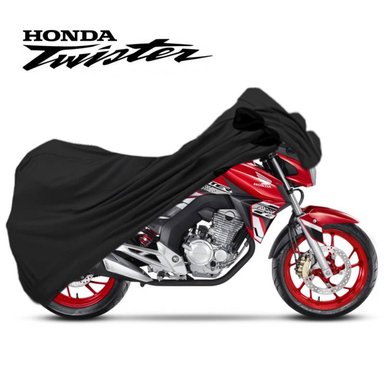 FUNDA FUNCOVER MOTO HONDA TWISTER CB250 CON COBERTOR IMPERMEABLE FILTRO UV 100