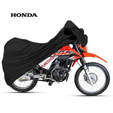 FUNDA PROTECTORA FUNCOVER COBERTOR IMPERMEABLE FILTRO UV PARA MOTO HONDA XR190CT