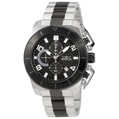 RELOJ INVICTA HOMBRE ANÁLOGO IN23408 PRO DIVER 23408 CRONÓMETRO PLATEADO NEGRO