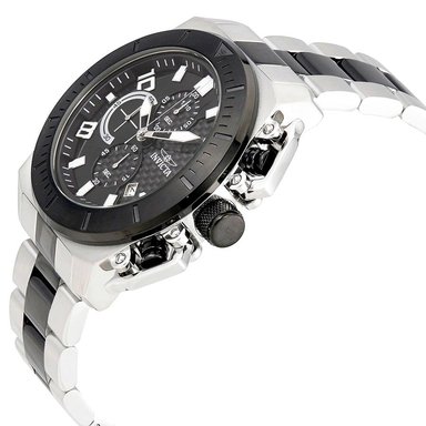 RELOJ INVICTA HOMBRE ANÁLOGO IN23408 PRO DIVER 23408 CRONÓMETRO PLATEADO NEGRO - 2