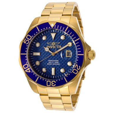 RELOJ INVICTA HOMBRE IN14357 PRO DIVER 14357 DORADO AZUL