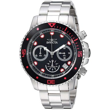 RELOJ INVICTA HOMBRE ANÁLOGO IN21885 PRO DIVER 21885 CRONÓMETRO PLATEADO