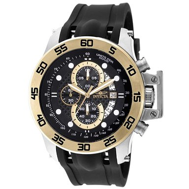 RELOJ INVICTA HOMBRE ANÁLOGO IN19253 I-FORCE 19253 CRONÓMETRO CORREA NEGRO SILICONA