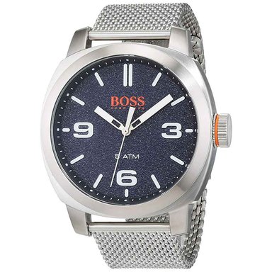 RELOJ HUGO BOSS HOMBRE HB1550014 1550014 CAPE TOWN PLATEADO AZUL