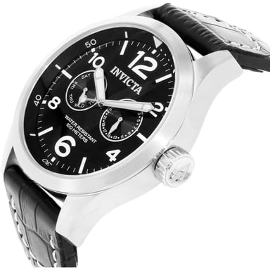 RELOJ INVICTA HOMBRE ANÁLOGO IN0764 I-FORCE 764 MULTIFUNCIONAL CORREA NEGRO CUERO - 2