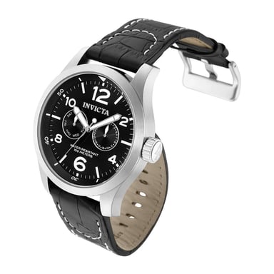 RELOJ INVICTA HOMBRE ANÁLOGO IN0764 I-FORCE 764 MULTIFUNCIONAL CORREA NEGRO CUERO - 3