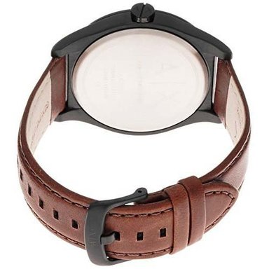 RELOJ ARMANI EXCHANGE HOMBRE ANÁLOGO AX2329 NICO CORREA MARRÓN NEGRO DORADO CUERO - 2