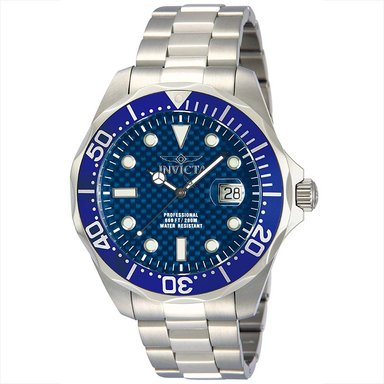 RELOJ INVICTA HOMBRE IN12563 PRO DIVER 12563 FECHA PLATEADO AZUL