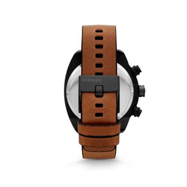 RELOJ DIESEL HOMBRE ANÁLOGO DZ4317 OVERFLOW FECHA CRONÓMETRO MARRÓN NEGRO - 2