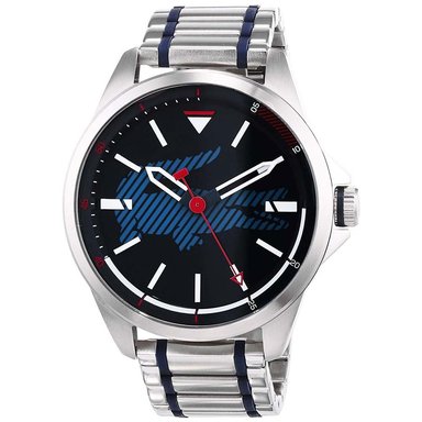 RELOJ LACOSTE HOMBRE ANÁLOGO 2010944 CAPBRETON PLATEADO AZUL