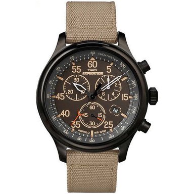 RELOJ TIMEX HOMBRE TW4B10200 FIELD EXPEDITION FECHA LUZ FONDO CORREA NAILON BEIGE