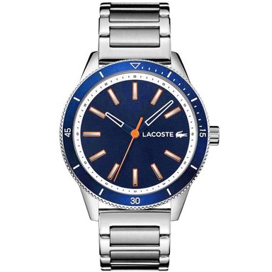 RELOJ LACOSTE HOMBRE ANÁLOGO 2011014 KEY WEST PLATEADO AZUL
