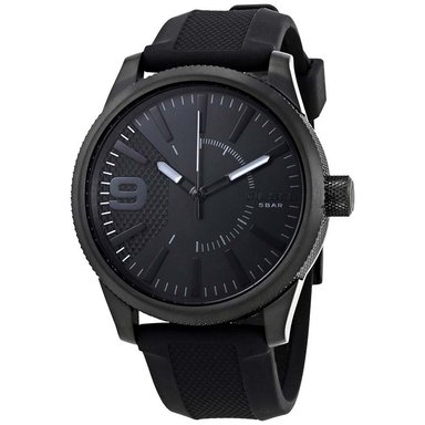 RELOJ DIESEL HOMBRE ANÁLOGO DZ1807 RASP CORREA NEGRO SILICONA
