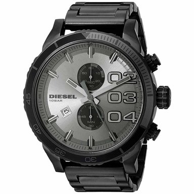 RELOJ DIESEL HOMBRE ANÁLOGO DZ4314 DOUBLE DOWN NEGRO GRIS