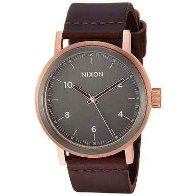 RELOJ NIXON HOMBRE A11942001 STARK CORREA MARRÓN CUERO