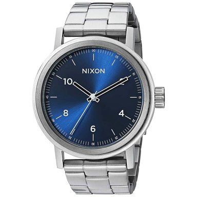 RELOJ NIXON HOMBRE ANÁLOGO A11921258 STARK PLATEADO AZUL