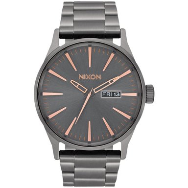 RELOJ NIXON HOMBRE ANÁLOGO A3562785 SENTRY GRIS GUNMETAL