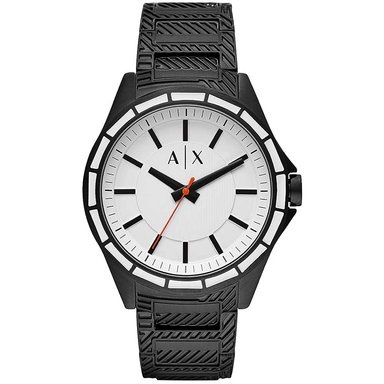 RELOJ ARMANI EXCHANGE HOMBRE ANÁLOGO AX2625 DREXLER NEGRO BLANCO ACERO INOXIDABLE