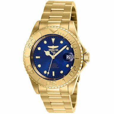 RELOJ INVICTA HOMBRE AUTOMÁTICO 26997 PRO DIVER FECHA DORADO AZUL ACERO INOXIDABLE