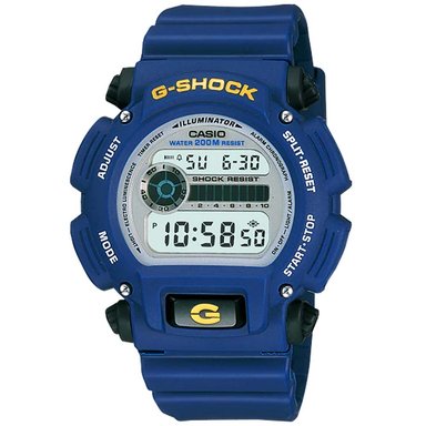 RELOJ CASIO G-SHOCK HOMBRE DIGITAL DW9052-2V RESISTENTE A IMPACTOS LUZ FONDO ACUÁTICO AZUL