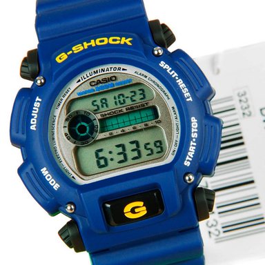 RELOJ CASIO G-SHOCK HOMBRE DIGITAL DW9052-2V RESISTENTE A IMPACTOS LUZ FONDO ACUÁTICO AZUL - 2