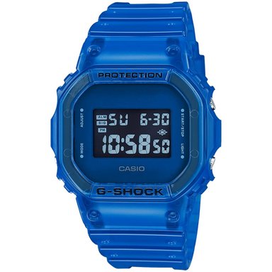 RELOJ CASIO G-SHOCK HOMBRE DIGITAL DW5600SB-2 LUZ FONDO ACUÁTICO 200M AZUL