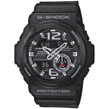 RELOJ CASIO G-SHOCK HOMBRE ANÁLOGO DIGITAL GA310-1A LUZ LED NEGRO