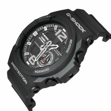 RELOJ CASIO G-SHOCK HOMBRE ANÁLOGO DIGITAL GA310-1A LUZ LED NEGRO - 2