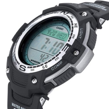 RELOJ CASIO HOMBRE DIGITAL SGW100-1V TWIN SENSOR BRÚJULA TERMÓMETRO CRONOMETRO LUZ LED ACUÁTICO - 2