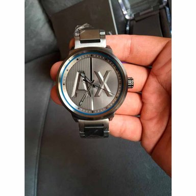 RELOJ ARMANI EXCHANGE HOMBRE ANÁLOGO AX1362 GRIS GUNMETAL ACERO INOXIDABLE - 4