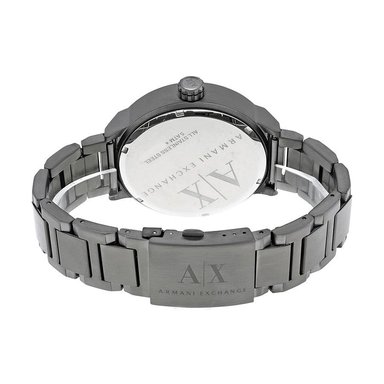 RELOJ ARMANI EXCHANGE HOMBRE ANÁLOGO AX1362 GRIS GUNMETAL ACERO INOXIDABLE - 6
