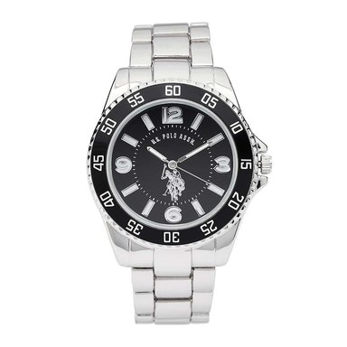 RELOJ U.S POLO ASSN HOMBRE ANÁLOGO USC80515 PLATEADO NEGRO - 2