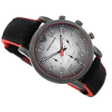 RELOJ EMPORIO ARMANI HOMBRE ANÁLOGO AR11174 LUIGI CORREA MATE ACERO INOXIDABLE SILICONA - 2