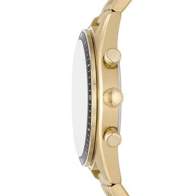 RELOJ FOSSIL HOMBRE ANÁLOGO BQ2617 WILKIN MULTIFUNCIONAL DORADO NEGRO ACERO INOXIDABLE - 3