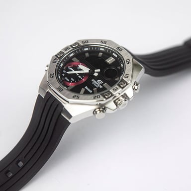 RELOJ CASIO HOMBRE ANÁLOGO DIGITAL ECB-10P-1A EDIFICE BLUETOOTH LUZ LED CORREA NEGRO RESINA - 5