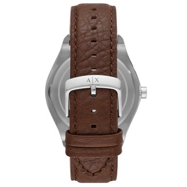 RELOJ ARMANI EXCHANGE HOMBRE ANÁLOGO AX2804 FITZ CORREA MARRON AZUL ACERO INOXIDABLE CUERO - 5