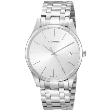 RELOJ CALVIN KLEIN HOMBRE ANÁLOGO K4N21146 TIME SUIZO CRISTAL ZAFIRO PLATEADO ACERO INOXIDABLE