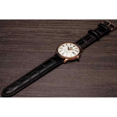 RELOJ ORIENT HOMBRE ANÁLOGO AUTOMÁTICO FAC00002W0 BAMBINO 2 ORO ROSADO CORREA MARRÓN CUERO - 3