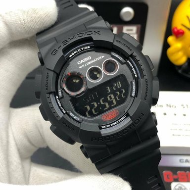 RELOJ CASIO G-SHOCK HOMBRE DIGITAL GD120MB-1 ACUÁTICO LUZ LED NEGRO RESINA - 2