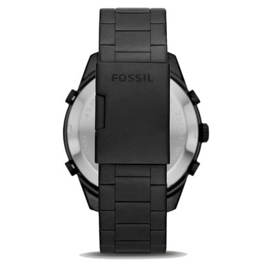 RELOJ FOSSIL HOMBRE DIGITAL ANÁLOGO BQ2581 BROX NEGRO DORADO ACERO INOXIDABLE - 3