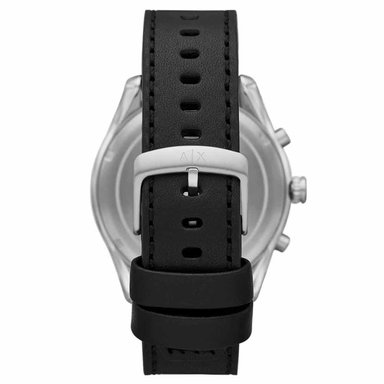RELOJ ARMANI EXCHANGE HOMBRE ANÁLOGO AX1817 ENZO FECHA CRONÓMETRO CORREA NEGRO CUERO - 3