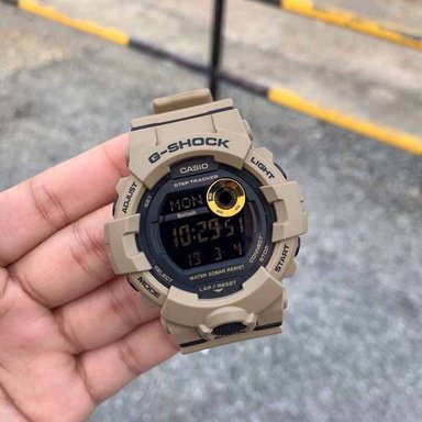 RELOJ CASIO G-SHOCK HOMBRE DIGITAL GBD800UC-5 BLUETOOTH LUZ LED BEIGE RESINA - 3