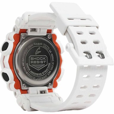 RELOJ CASIO G-SHOCK HOMBRE ANÁLOGO DIGITAL GA900AS-7A LUZ LED BLANCO RESINA - 3